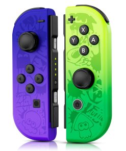 ZHCWM Replacement Nintendo Switch Controller,Compatible with Switch Controllers, Support Dual Vibration/Wake-up/Motion Control,Purple