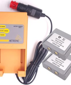 (1*Charger + 2*Battery) 2 Pcs 68300900 3.6V 2100mAh Hetronic Battery with 24V Hetronic 68300900 Battery Charger DC10~30V UCH-2 DC Charger