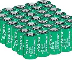 «35 Pack» 3V 950mAh CR1/2AA Non-Rechargeable Lithium Battery for VARTA CR1/2AA Series Battery