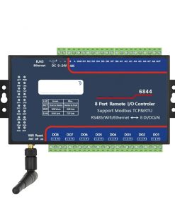 Zlan6844 Rs485 Wi-fi Ethernet Rj45 8channel Di Ai Do Rs485 Modbus I/o Module Rtu Data Collector Board Module
