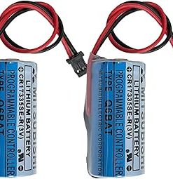 (2-Pack) Q6BAT CR17335SE-R 3V Lithium Battery Replace for QNS System Q6BAT, CR17335SE-R, BKO-C10811H03
