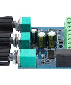 Zhong Subwoofer Audio Amplifier Board 15W*2+30W Mini Stereo OP AMP Bass AMP for Woofer Speaker Home Theatre, knvbn-555