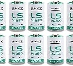 (10 PACK) Saft LS-14250 1/2 AA 3.6V Lithium (non Rechargeable)