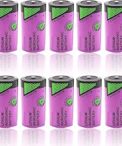 (10 Pack) TL-5920 8.5Ah 3.6V C Non-Rechargable Lithium Battery for Tadiran TL-5920/S (ER26500 / LS26500)