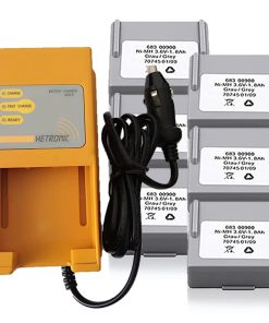 (1 Pack) Hetronic UCH-2 Battery Charger with (6 Pack) 68300900 Battery for Hetronic 68300900 Battery Charger
