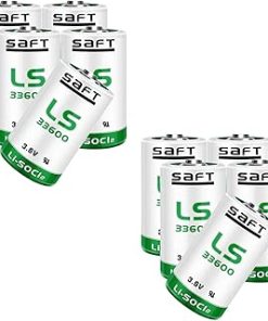 (10 Pack) LS33600 17000mAh 3.6V Battery for LS 33600 D Size 3.6V Lithium Thionyl Chloride Battery for LS33600 Battery