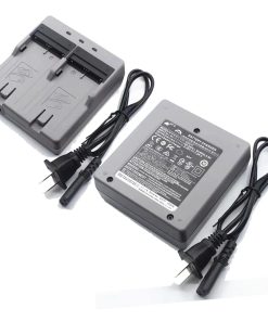 (2 Count) CDC77 Dual Battery Charger for BDC46, BDC58, BDC70, BDC71,BDC72 Battery for Top-con GM-52 Total Station for Sok-kia GPS Total Station