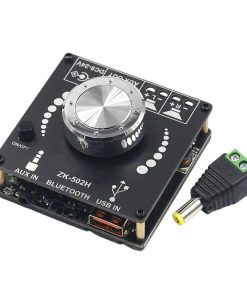 ZK-502H HiFi Blutouth 5.0 TPA3116D2 Digital Power Audio Amplifier Board 50WX2 Stereo AMP Amplificador Home Theater AUX USB