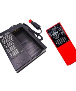 (1 Pack) QA115600/QD115300 FLG-110B for HBC Battery Charger with (1 Pack) BA213020 6V 2100mAh Ni-Mh Rechargeable Remote Control Battery