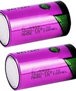 (2-Pack) TL-5930 Battery Replacement for Tadiran TL-5930/S D 19 Ah Lithium Battery 3.6V (LSH20 / LS33600)