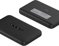 ZTE ZMAX Connect Mobile Hotspot 4G LTE,Connect Up to 10 Devices,Create WLAN Anywhere,Unlocked to Use Any Sim Card-Contact Your Carrier for Data Plan,Black
