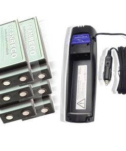 «1 Pack» 24V Scanreco 434 Battery Charger with «6 Pack» 7.2V 2000mAh Scanreco 592 Battery for 7.2V SCANRECO 592 590 960 RC400 Battery