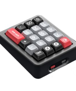 YUNLEI K812 Gasket Game Keyboard with Lighting Numpad Hot Swappable Mechanical Keypad for Gamers Esports Player TypeC Multiple Lighting Effects, Black