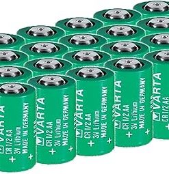 «20 Pack» 3V 950mAh CR1/2AA Non-Rechargeable Lithium Battery for VARTA CR1/2AA Series Battery