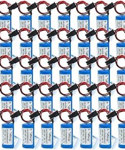 «35 Pack» 3V 1800mAh 1756-BA2 PLC Lithium Battery Compitable for Allen Bradley 1756-BA2 BR2/3A-AB 1745-B1 Battery