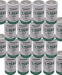 (20 Pack) LSH20 D 3.6v Lithium Battery 13000 mAh Compatible with LSH 20 3.6 Volt Battery Non-Rechargeable