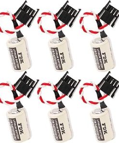 «6 Pack» 1000mAh 3V CR14250SE Non-Rechargeable Lithium Battery for Sanyo CR14250SE Battery for FDK Lithium Battery CR14250SE, 1747-ba Battery