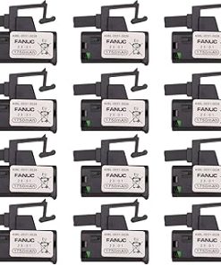 (12-Pcs) A98L-0031-0026 3V 1750mAh PLC Lithium Battery for FANUC A02B-0309-K102 PN FANUC A98L-0031-0026 CNC Machine controler Battery (3 Volt, 1.75 Ah, Non-rechargrable)