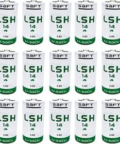 (15 Pack) LSH14 Battery 3.6V 5800mAh Lithium Battery for LSH14 LI-SOCI2 Battery Size C Battery