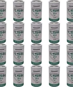 (20 Pack) LSH20 3.6V D Lithium Thionyl Chloride Battery 13000mA LSH 20 Battery Non-Rechargeable