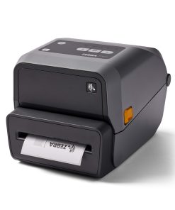ZEBRA ZD620t Thermal Transfer Desktop Printer 300 dpi Print Width 4 in Ethernet Serial USB Cutter Preinstalled ZD62043-T21F00EZ