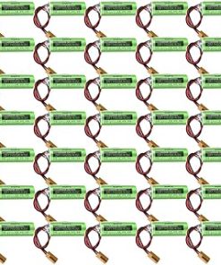 «35 Pack» 3V 2500mah CR17450SE-R Non-Rechargeable Lithium Battery with Brown Plug for FANUC A98L-0031-0012 CNC System