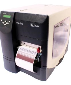 Zebra S4M S4M3N-2001-4100D Direct Thermal Barcode Label Printer USB Parallel Serial Peeler & Rewinder 203DPI