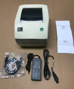 Zebra TLP 2844 Printer 2844-10400-0001 W/New Adapter, USB & Power Cables