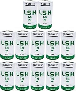 (12 Pack) LSH14 Battery 3.6V 5800mAh Lithium Battery for LSH14 LI-SOCI2 Battery Size C Battery