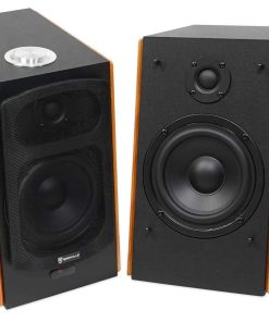 (2) RockvilIe HD5 5" Powered Studio Monitor Bluetooth Bookshelf Speakers