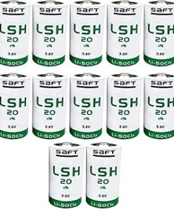 (12 Pack) LSH20 Battery 3.6V 13000mAh Size D Lithium Battery for LSH20 Battery for Alarm and GPS Systems