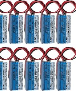 (10-Pack) Q6BAT CR17335SE-R 3V Lithium Battery Replace for QNS System Q6BAT, CR17335SE-R, BKO-C10811H03