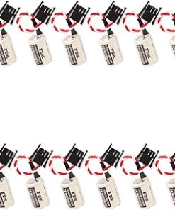 «12 Pack» 1000mAh 3V CR14250SE Non-Rechargeable Lithium Battery for Sanyo CR14250SE Battery for FDK Lithium Battery CR14250SE, 1747-ba Battery