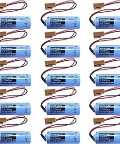 (15-Pack) BR-AG Battery for BR-AG 3V 1800mah Lithium Battery with Brown Plug