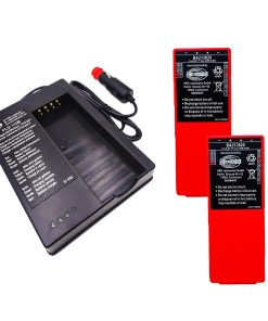 (1 Pack) QA115600/QD115300 FLG-110B for HBC Battery Charger with (2 Pack) BA213020 6V 2100mAh Ni-Mh Rechargeable Remote Control Battery