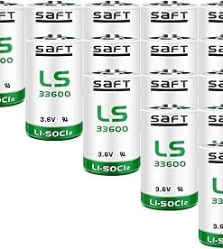 (15 Pack) LS33600 17000mAh 3.6V Battery for LS 33600 D Size 3.6V Lithium Thionyl Chloride Battery for LS33600 Battery