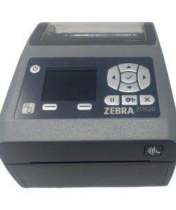 Zebra - ZD620d Direct Thermal Desktop Printer with LCD Screen - Print Width 4 in - 203 dpi - Interface: WiFi, Bluetooth, USB, Serial, Ethernet - ZD62142-D01L01EZ (Renewed)