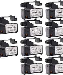 (10 Pack) 3V 1750mAh A98L-0031-0028 PLC Battery Replacement for FANUC A02B-0323-K102 CNC System Battery