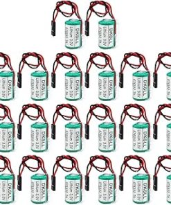 ﹙▷ 20 Pcs ◁﹚575332/575332TA 3V PLC Battery Replacement Lithium Battery for Siemens 810D 840D