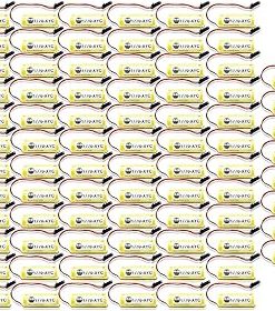 «80 Pack» 3V 1800mAh 1770-XYC Replacement Lithium Battery Compitable for Allen Bradley PLC 1770-XYC/A 1770-XYB 1756-BA1 with Black Plug