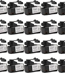 （20 Pack） A98L-0031-0028 for FANUC 3V 1750mAh PLC Lithium Battery for CNC Machine controler with 3P Plug, Replacement for A98L-0031-0028 A02B-0309-K102