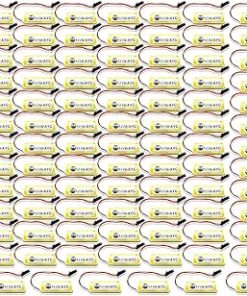 «90 Pack» 3V 1800mAh 1770-XYC Replacement Lithium Battery Compitable for Allen Bradley PLC 1770-XYC/A 1770-XYB 1756-BA1 with Black Plug