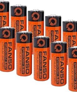 (10Pcs/Set) ER18505M ER18505 Lithium Battery 3.6V 3500mAh Lisocl2 Battery (Non-Rechargeable)