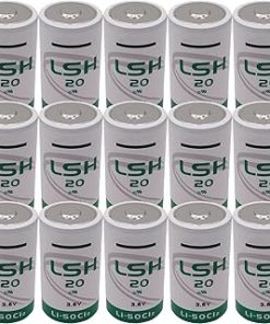 (15 Pack) LSH20 D 3.6v Lithium Thionyl Chloride Battery 13000 mAh for LSH20 Battery LSH 20 ER34615M D Size 3.6 Volt Battery, for Alarm Systems GPS Systems Battery, Non-Rechargeable