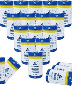 (20-Pack) ER34615 3.6v 19ah Size D Lithium Battery for Multipurpose PLC Programmer, ER34615 Battery