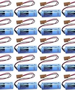 (20 Pack) 3V 1800mAh BR-AG Non-Rechargable Battery for BR-AG 3V Lithium Battery with Brown Plug
