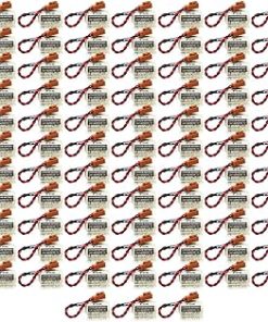 «80 Pack» 3V 1800mAh CR14250SE Non-Rechargeable Lithium Battery Compitable for FDK 1/2AA PLC Battery with Brown Plug