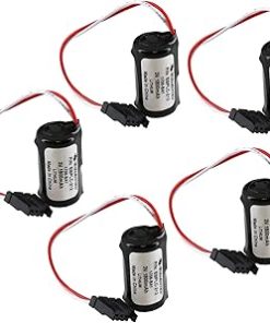 (10-Pack) Exell PLC Lithium 3V 1800mAh Battery Replace 94194801 94194801-REV C 97072901 1756-L1M1 1756-L1M2 1756-L1M3 1756-L1M2 1756-L1M3 1756-L1MX 1756-L55MX 1756-L63 1764-LRP 1764-LSP 1794-L33