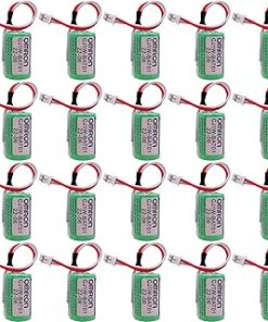 (20 Pcs CJ1W-BAT01 Li-Ion Battery 3V PLC CP1H CP1L CR14250SE Non-Rechargeable Disposable Lithium Battery