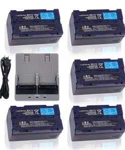 ﹙▷1 Charger+5 Battery◁﹚CDC77 Dual Charger for 7.2V 5240mAh BDC70 Battery